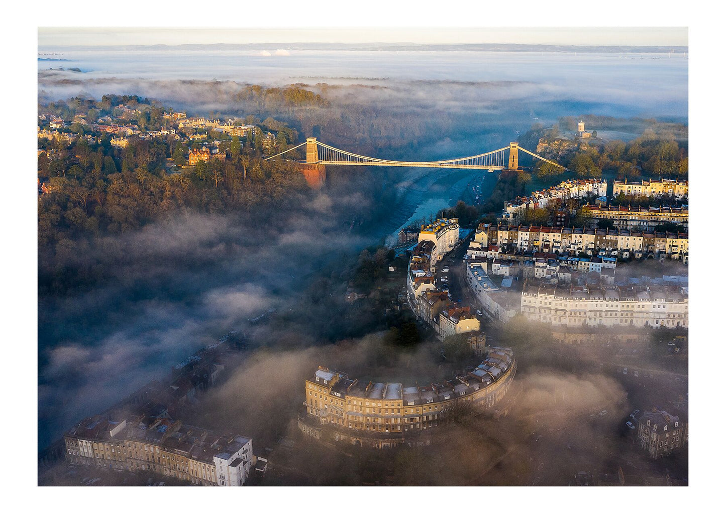 Clifton Suspension Bridge Curve